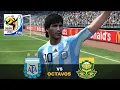 PES 2010 - FIFA World Cup™ 2010: Argentina vs. Sudáfrica (Octavos De Final)