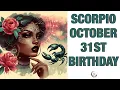 Scorpio October 31st Your Birt ay s Secret Power Unlocking Your Potential Free Birt ay Card