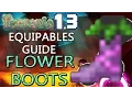 Terraria 1 3 Equipables Guide FLOWER BOOTS YOU SPREAD FLOWERS