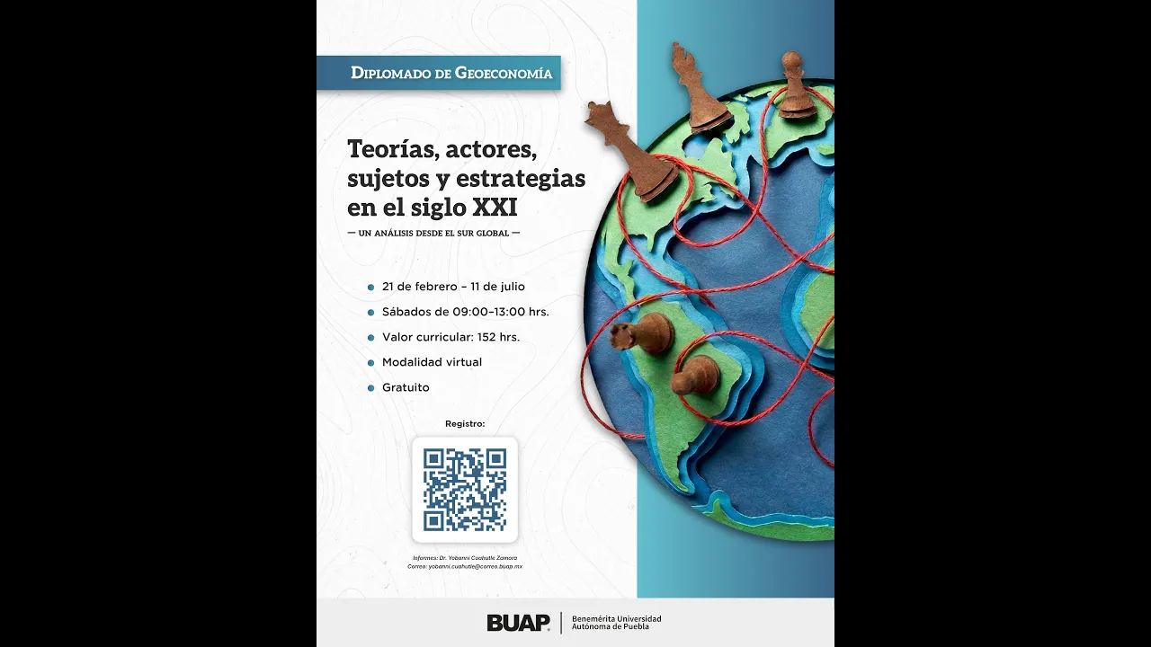PRIMERA SESIÓN DIPLOMADO EN GEOECONOMÍA: DRA. RITA GIACALONE