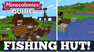 minecolonies guide fishers hut fisher job 16