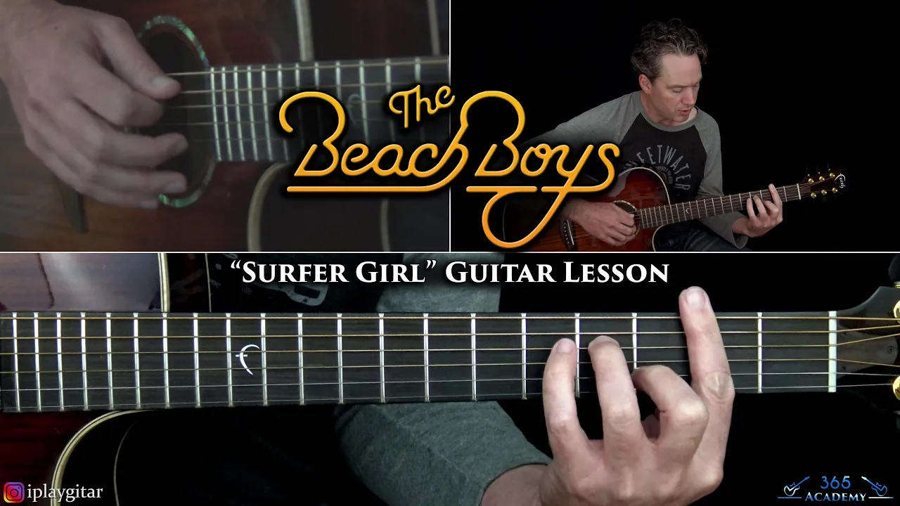 The Beach Boys - Surfer Girl Guitar Lesson The Beach Boys - Surfer Girl Guitar Lesson