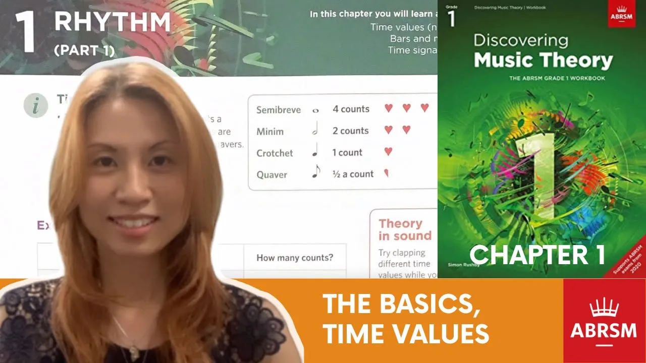 ABRSM | DISCOVERING MUSIC THEORY | Grade 1 Chapter 1 | Exercises 1-3 EXPLAINED