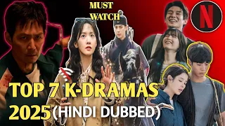 top 7 korean dramas 2025 hindi dubbed k dramas on netflix imdb rating ke hisaab se
