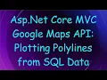 Asp Net Core C Google Maps API Plotting Polylines from SQL Data