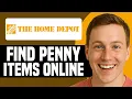 How To Find Penny Items At Home Depot Online EASY