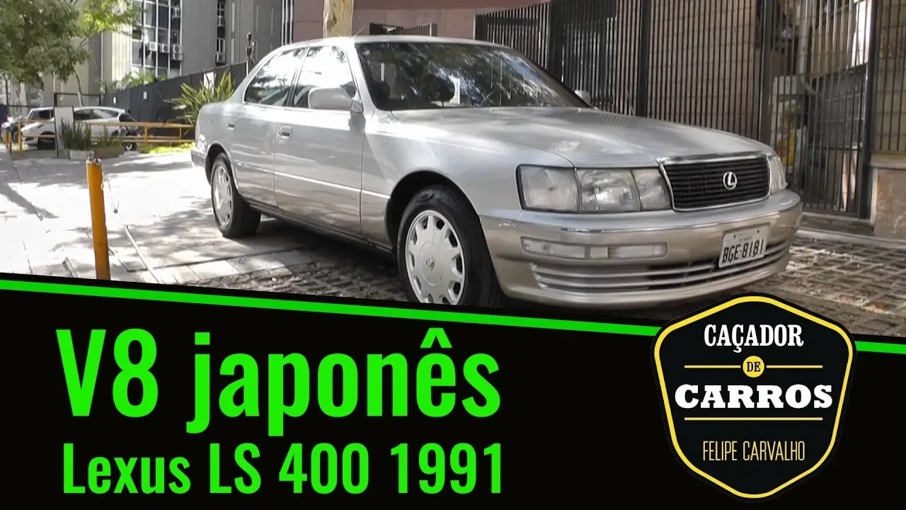 LEXUS LS400 direto do túnel do tempo // Caçador de Carros
