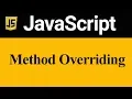 Method Overriding in JavaScript Hindi
