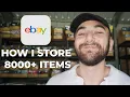 How I Store 8000 Items for eBay The EASIEST SKU System