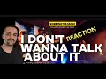 Download Lagu SWEETNOTES MUSIC -I Don't Want To Talk About It  REACTION