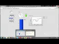 Implementation of PID controller to tank level system using Labview