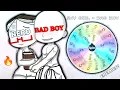 Making a Gacha Couple OC Challenge NERD BAD BOY EDITION Gacha Club Trend SPIN THE WHEEL