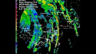 2002 Lili - New Orleans LA WSR-88D Radar Animation