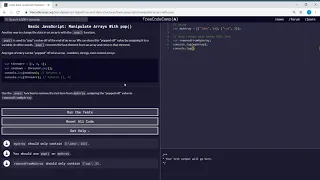 Basic JavaScript Manipulate Arrays With pop freeCodeCamp
