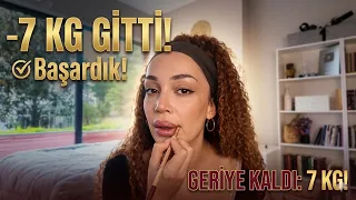 benimle hazırlan & kilo verme sürecinde yolu yarıladım (makyaj ve sohbet)