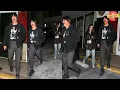RED HOT CHILI PEPPERS ANTHONY KIEDIS SPOTTED LEAVING DINNER WITH GIRLFRIEND AT SUSHI PARK