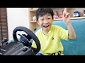 Download Lagu Car Toy Pretend Game Play with Power Wheels Toys Activity