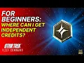 For Beginners Where can I get Independent Credits Star Trek Fleet Command Outside Views STFC