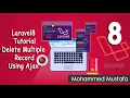 51-Laravel 8 Tutorial - Delete Multiple Record Using Checkbox 8