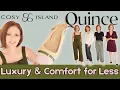 Luxury Comfort for Less Cosy Island Quince Linen Outfit Inspo over 40 after weight loss