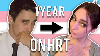 My Journey 1 Year On HRT Transgender MTF Timeline