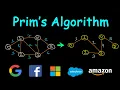 Prims algorithm MST Code implementation
