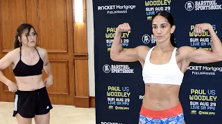 Amanda Serrano vs Yamileth Mercado - EARLY WEIGH-IN