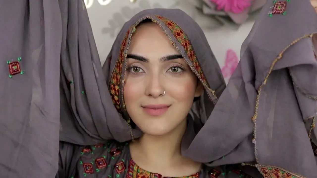 Beautiful hijab style without cap /hijab style with dupatta