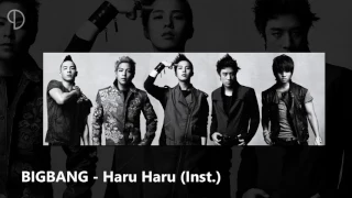 bigbang haru haru instrumental 