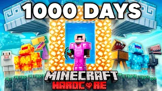 I Survived 1000 Days In AETHER Minecraft Hardcore FULL MOVIE 