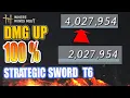 Lagu 100% DMG up - When I Changed to Tier 6 Strategic Sword