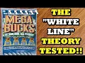 Myth or Fact Does a White Line on a Lottery Ticket Actually Mean Anything