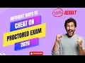 HOW TO CHEAT ON AN ONLINE PROCTORED EXAM 2026 LATEST TIPS AND TRICKS