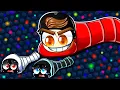 Becoming a MEGA SNAKE in Roblox SLITHER IO