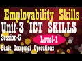 Level 1 Employability Skills II unit 3 ICT II S-5 Basic Computer Operations