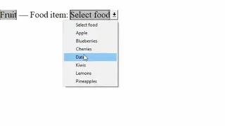 Linked Dependent Drop-down List