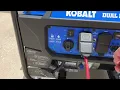 Kobalt 5500w Generator