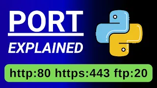 What is a Computer Port - Port Scanning Example with Python