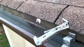 Weak gutter brackets at H depot Lowes
