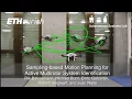 Sampling-based Motion Planning for Active Multirotor System Identification