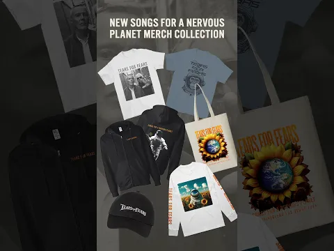 Songs For A Nervous Planet merch available now! Plus, discounts up to 50% now through Cyber Monday.