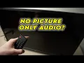 LG Smart TV How to Fix No Picture on the Screen Only