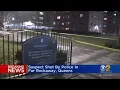 Suspect shot by police in Far Rockaway Queens