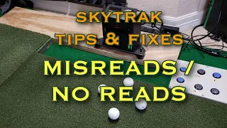 Skytrak Tips and Tricks - Ball Misreads No Reads