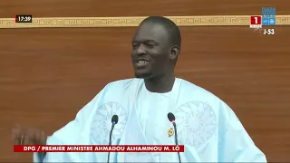 DGP DU PM AHMADOU AL AMINOU LO : prise de parole de l'honorable Cheikh Thioro Mbacké