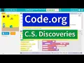Code org Lesson 21 7 Mini-Project - Side Scroller Answers CS Discoveries 3b AI Discoveries 4b