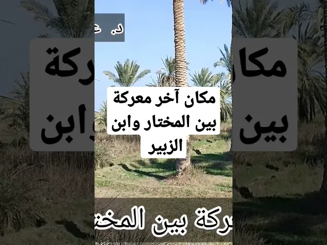 ⁣مكان آخر معركة بين المختار وابن الزبير