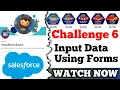 Input Data Using Forms Visualforce Basics Salesforce Challenge 6