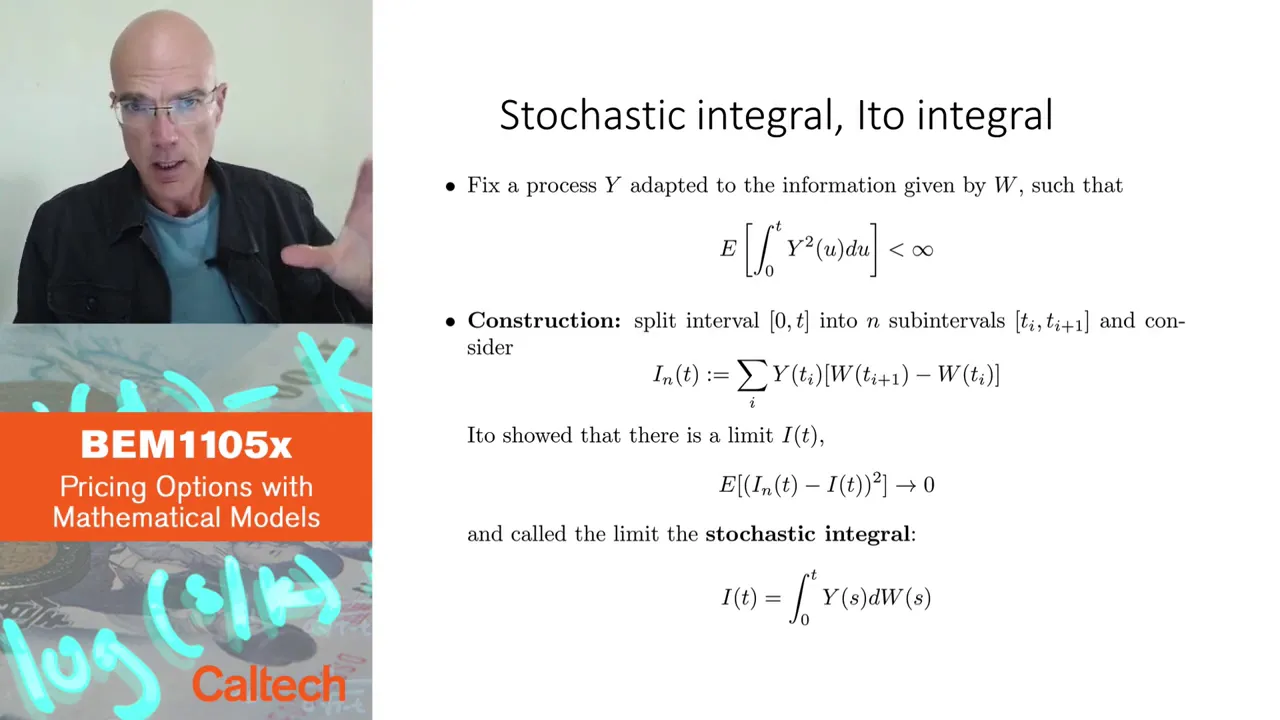 5 3 Stochastic integral Part 1