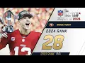 28 Brock Purdy QB 49ers Top 100 Players of 2024
